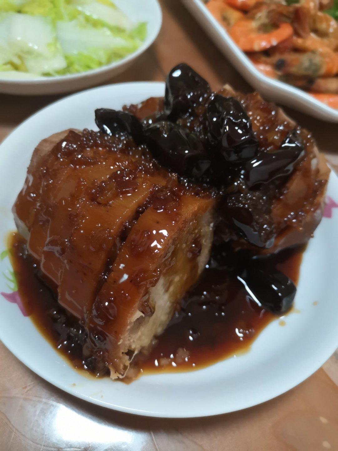 电饭锅版糯米糖藕