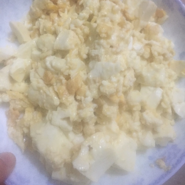 咸蛋豆腐