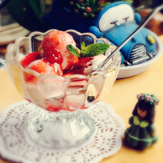 无需搅拌也无冰渣的抹茶冰淇淋