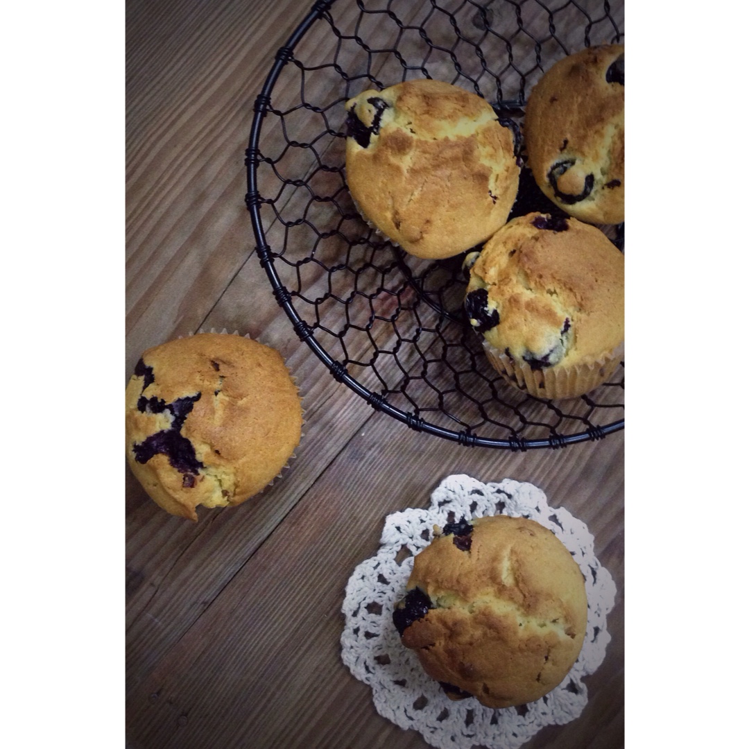 蓝莓玛芬蛋糕 Blueberry Muffin