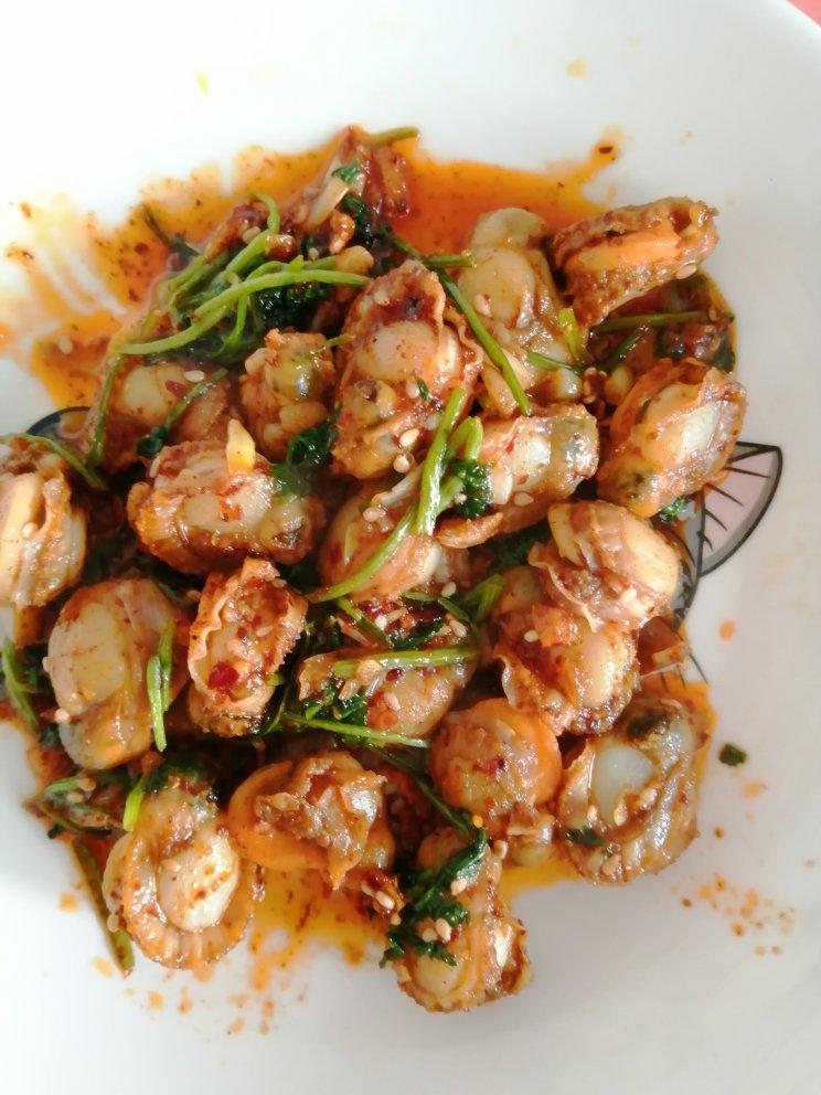 麻辣扇贝肉、海鲜冷吃（追剧、下酒、超过瘾）