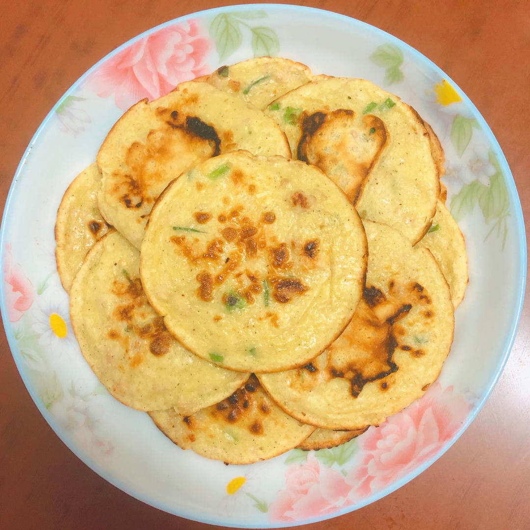 葱花蛋饼（快手营养早餐）