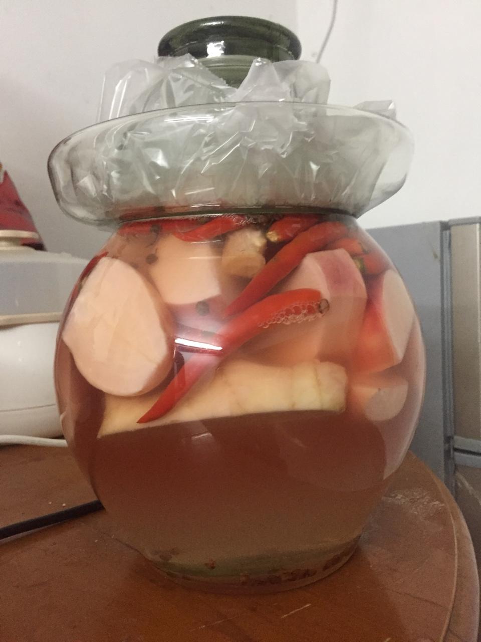 好吃到停不下来的四川泡萝卜