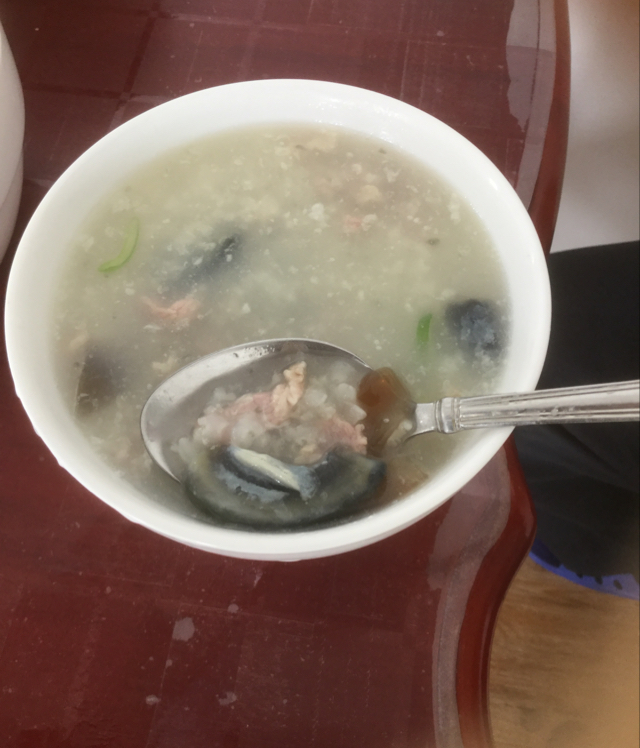 皮蛋瘦肉粥