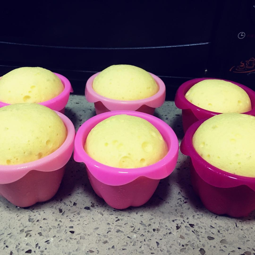 简单版｛葵花蒸蛋糕｝