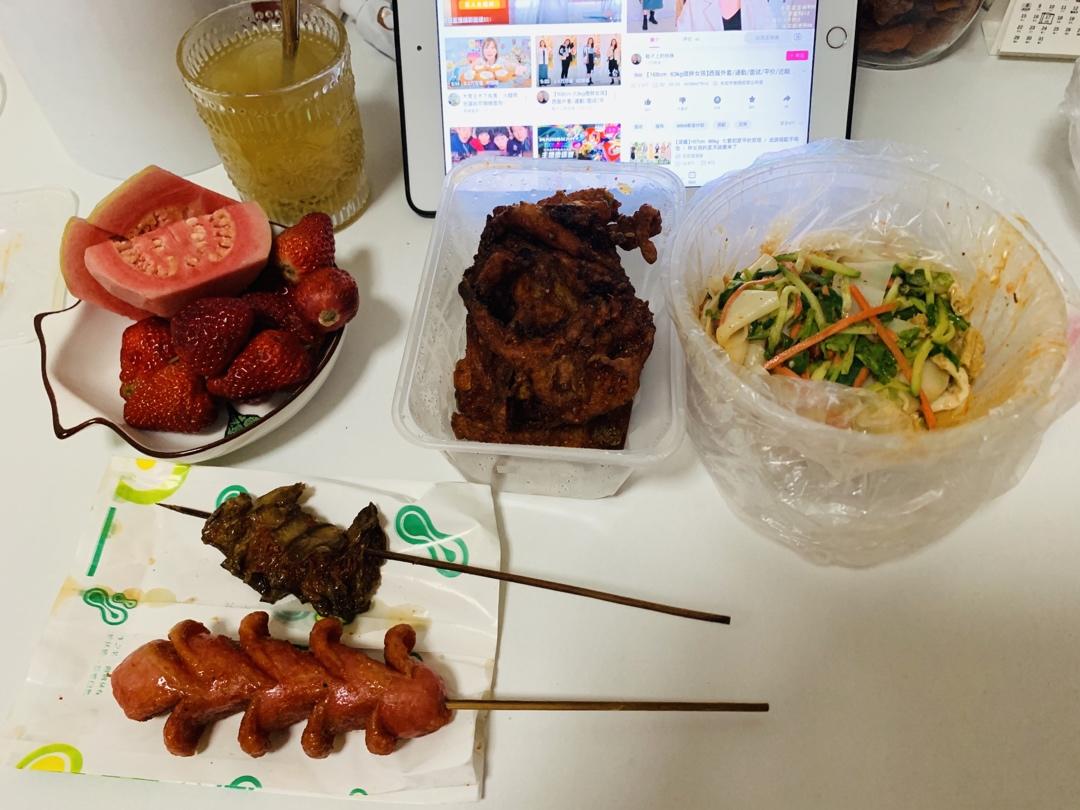 晚餐打卡
