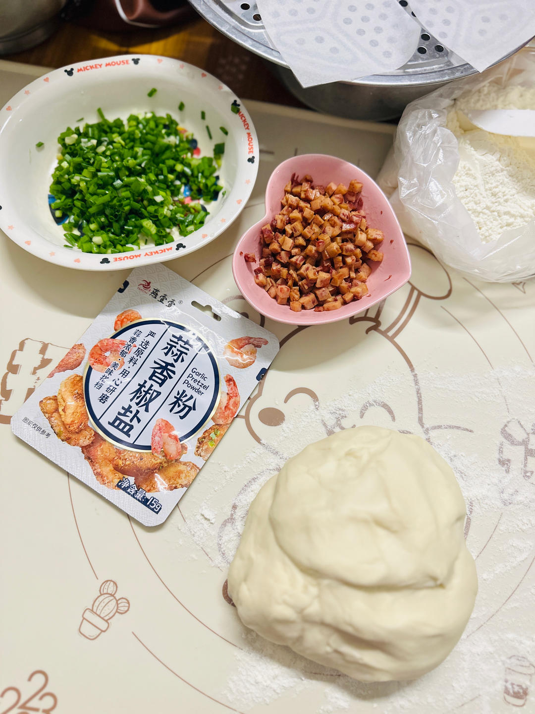 葱油花卷［有具体操作视频］