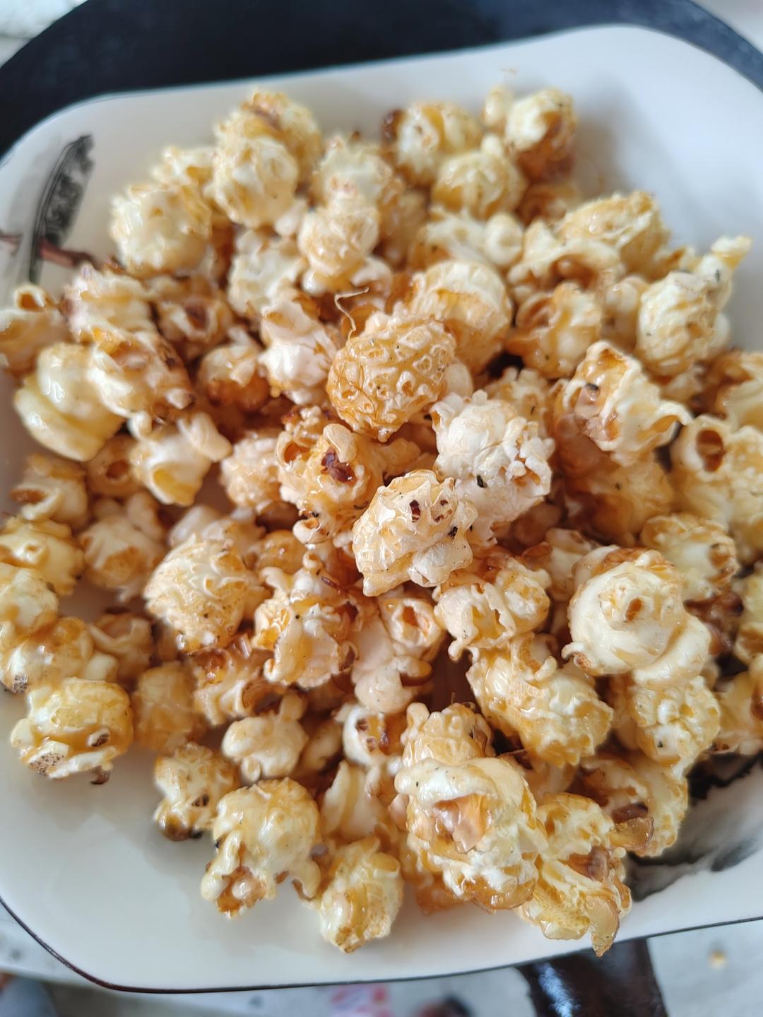 一招搞定小朋友的黄油焦糖爆米花，简单又好吃