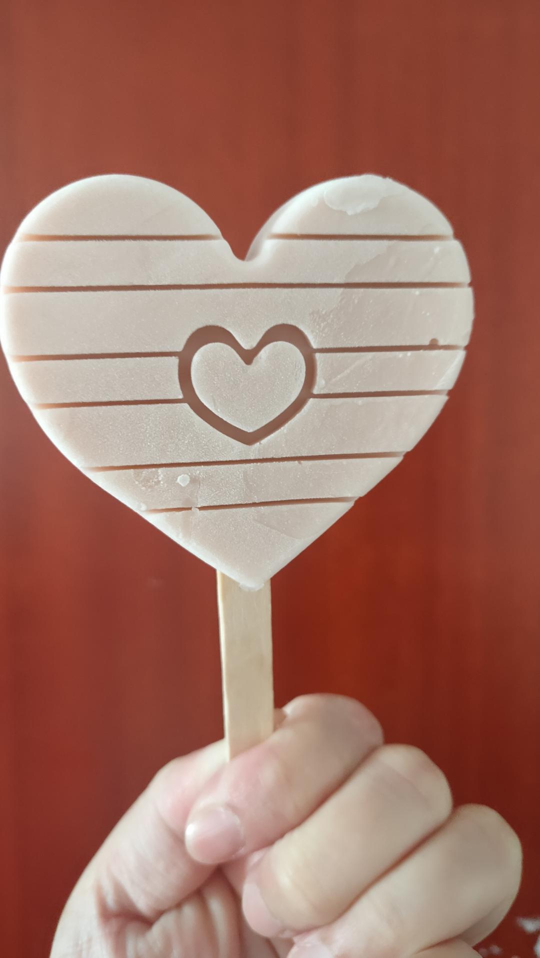 爱心冰棒的做法