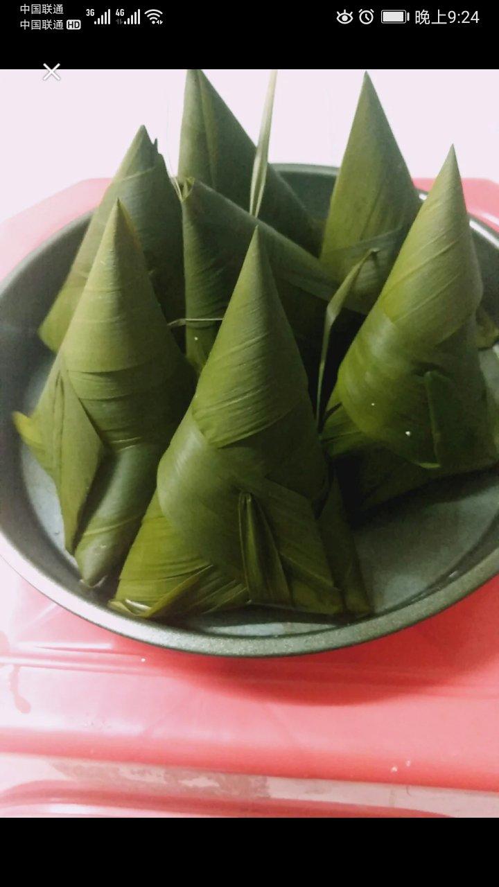 三角粽的包法