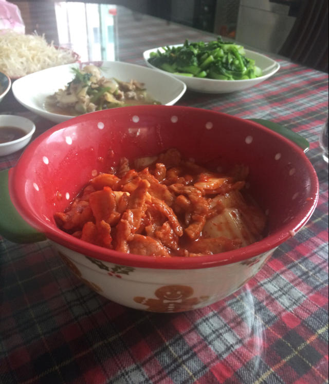 韩式辣炒猪肉（拌饭）
