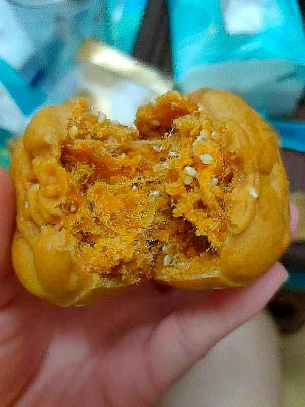 2款金沙咸蛋黄肉松月饼｜原味&辣味（含超快手馅料制作方法，不用炒）