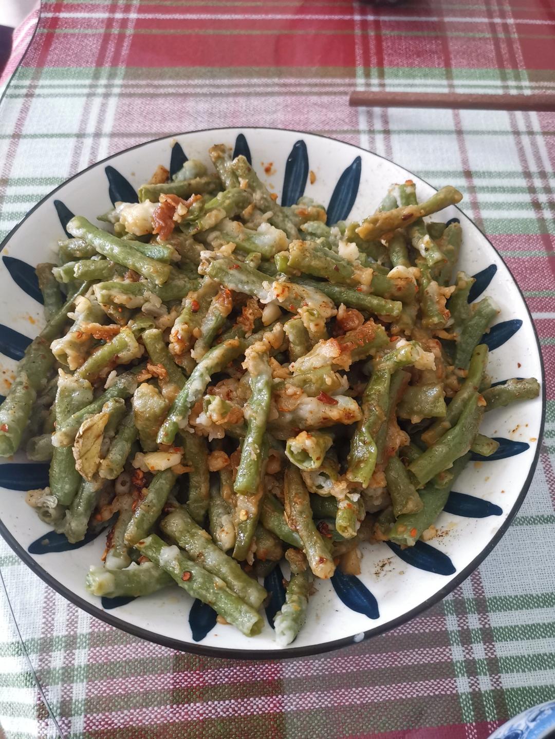 这样蒸的豆角你吃过吗