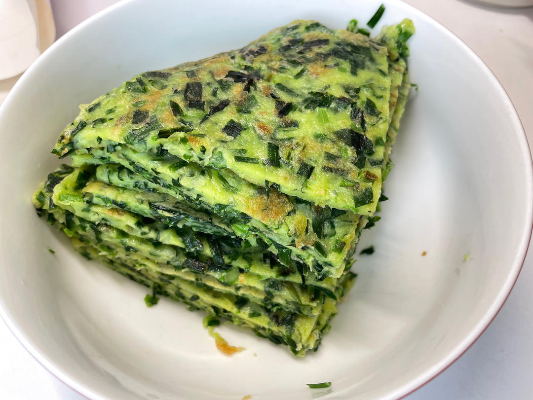 韭菜饼