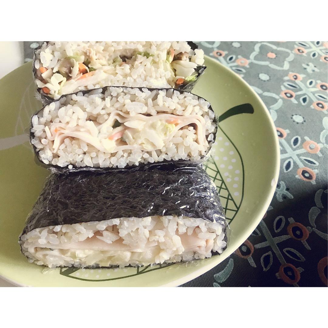 不用捏的饭团(おにぎらず)