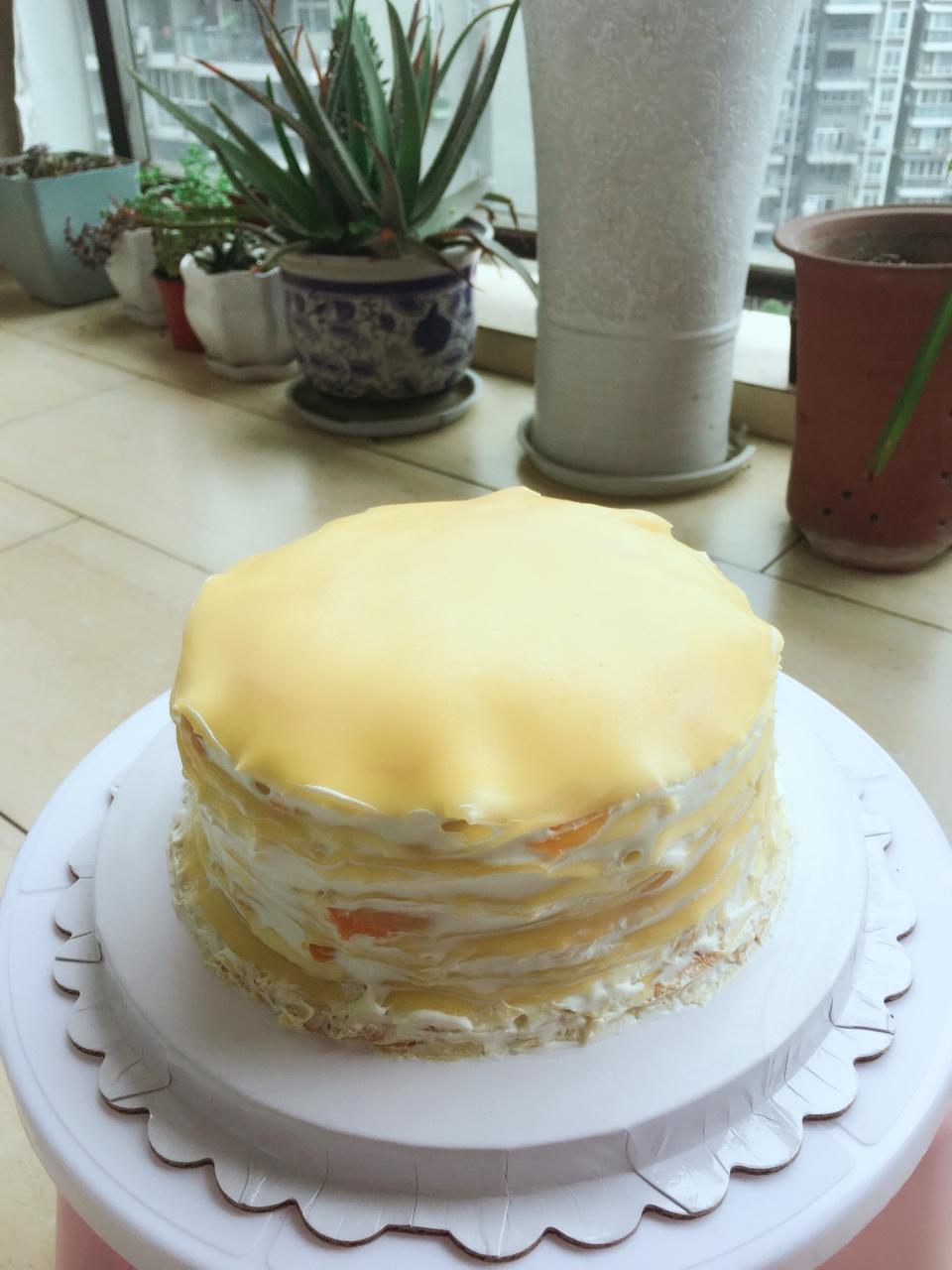 榴莲千层（超软糯蛋皮配方٩( ᐛ )و