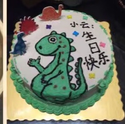 手绘蛋糕