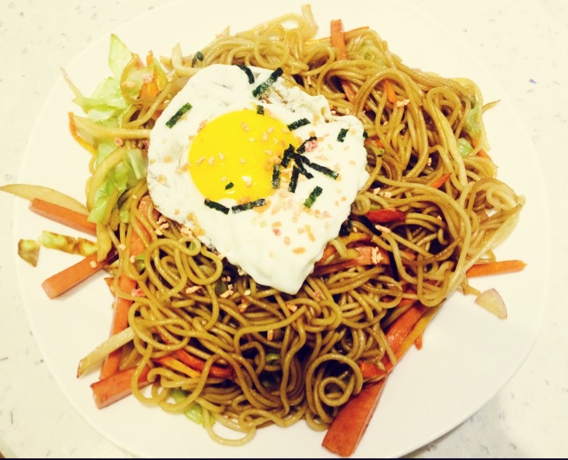 焼きそば（日式酱油炒面）