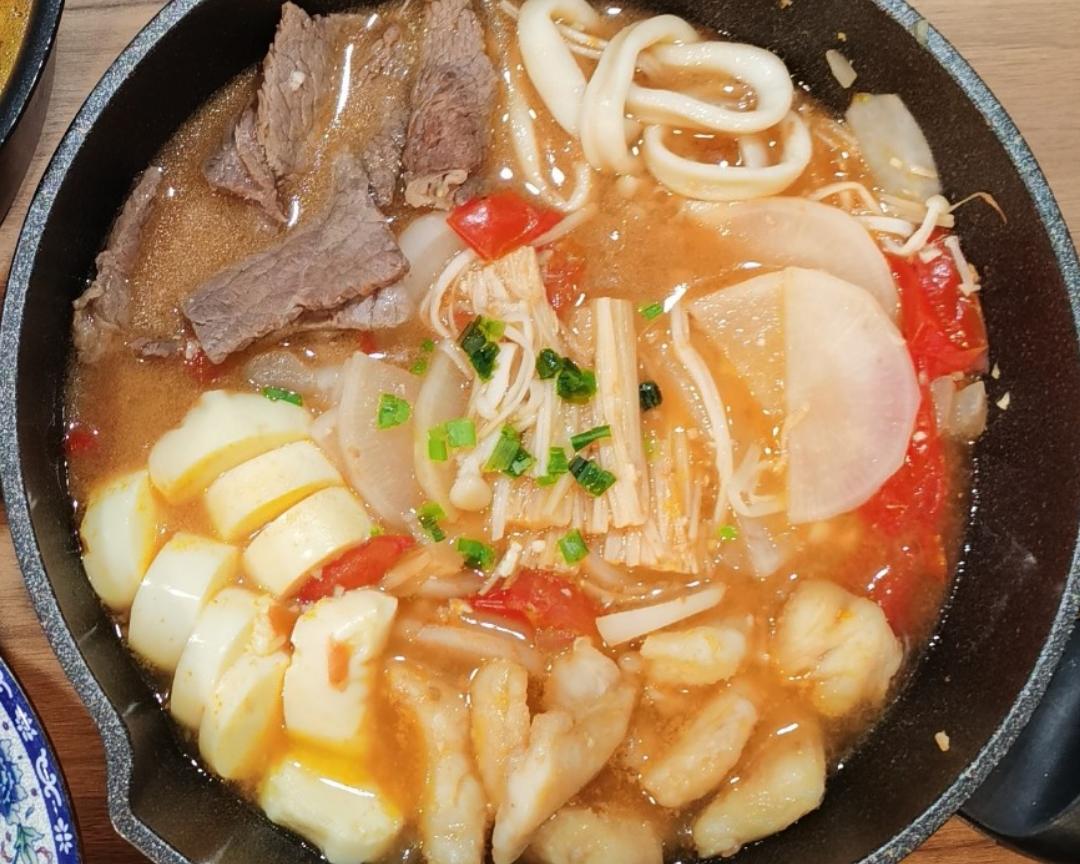 減脂 魚柳牛肉雜菜煲