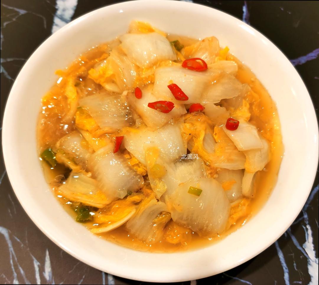 醋熘白菜，快手家常菜的做法
