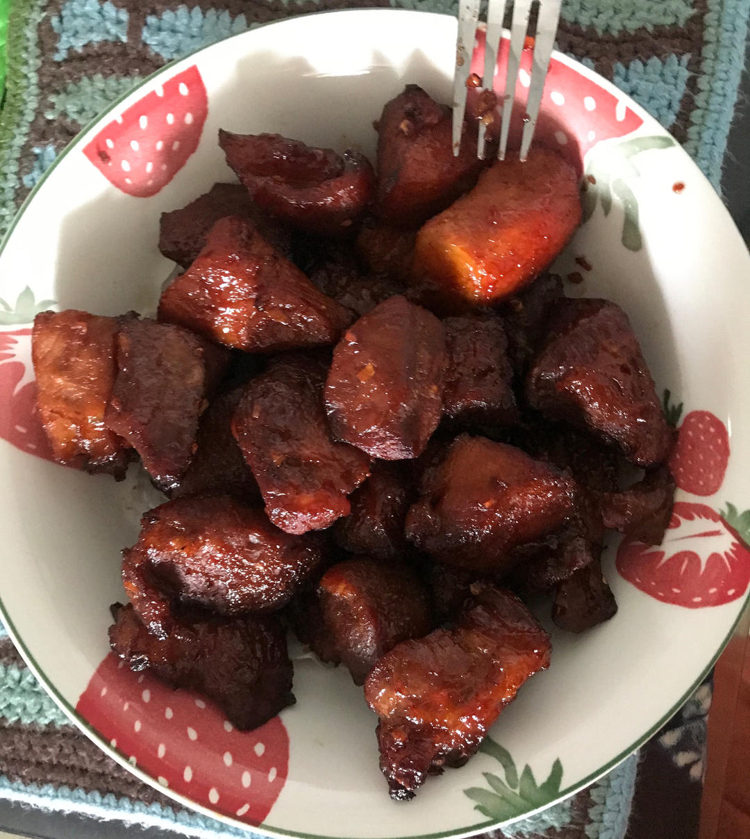 空气炸锅版蜜汁叉烧