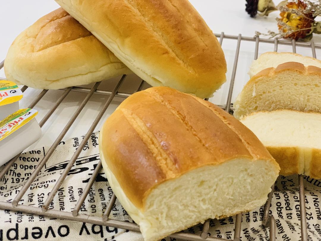 纯奶手撕吐司的做法 步骤1