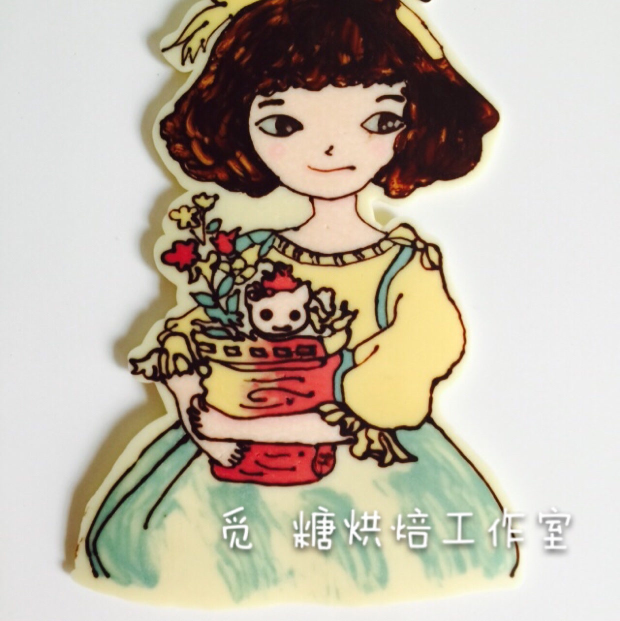 基础巧克力转印、奶油霜转印