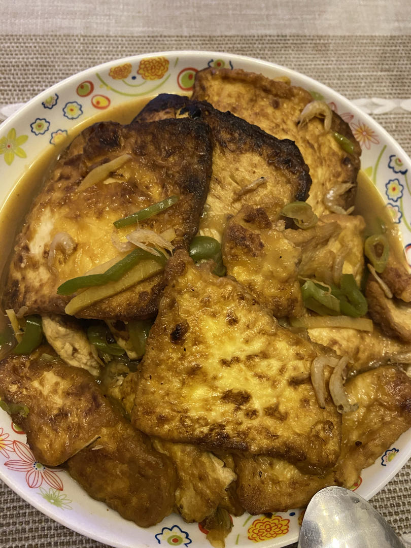 最下饭的锅塌豆腐