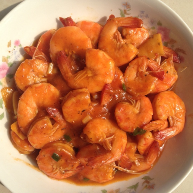 番茄虾仁