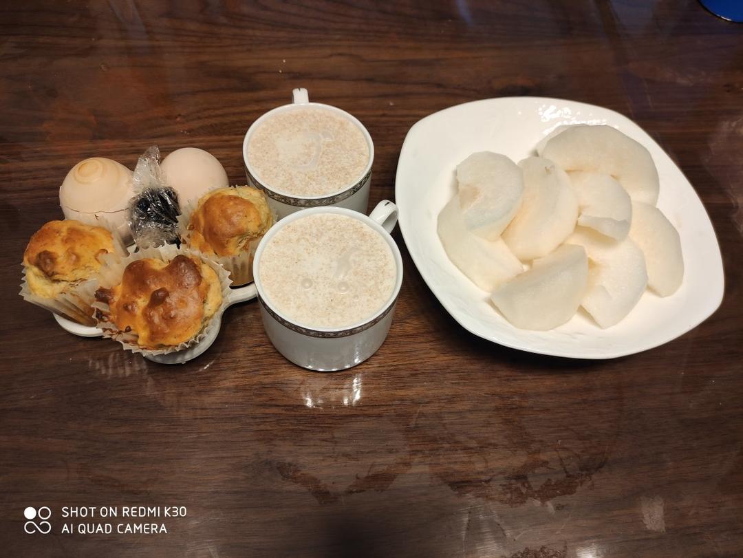 香蕉核桃纸杯蛋糕、麦芬