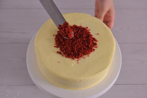 元旦跨年甜品 | 红丝绒蛋糕的做法 步骤17