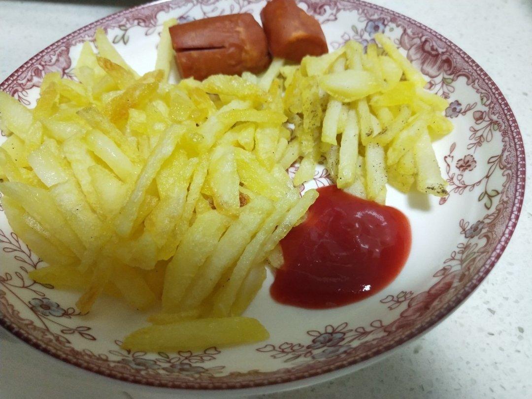 2勺油搞定炸薯条（烤箱版 ）