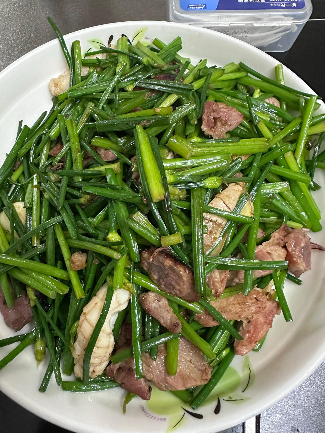 【最佳拍档】鱿鱼圈🔥爆炒韭菜花
