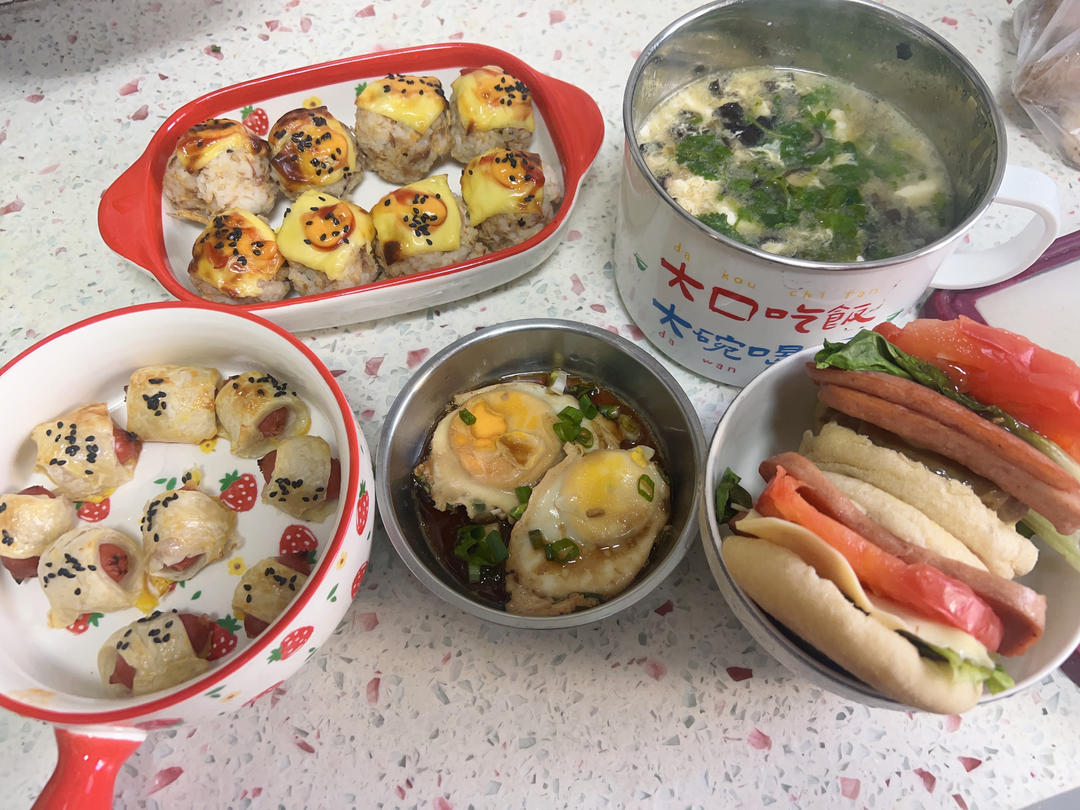 孩子们超喜欢的芝士烤饭团（空气炸锅版）