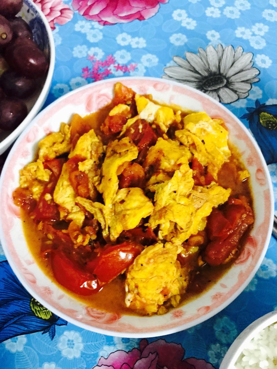 西红柿炒鸡蛋