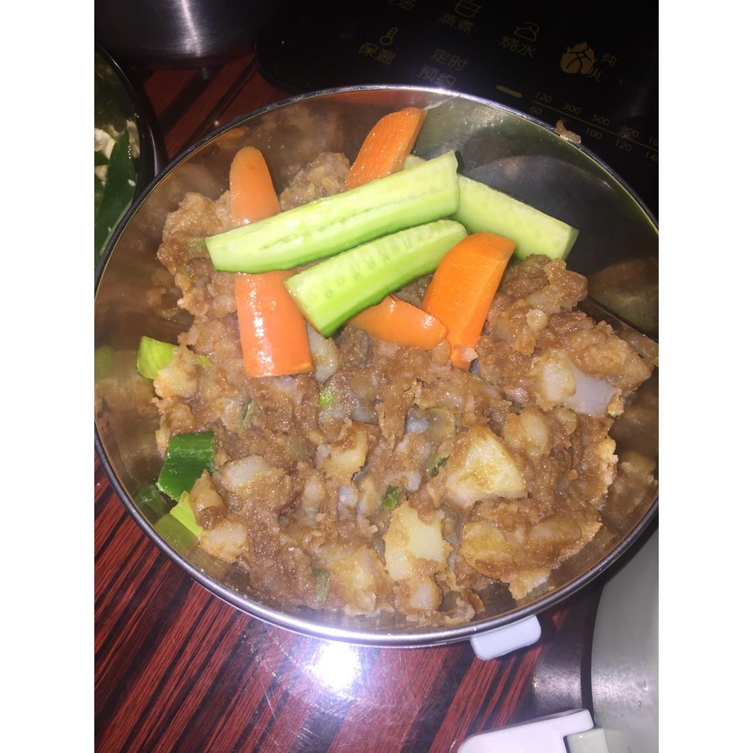 霍小婷2016做的老式土豆酱