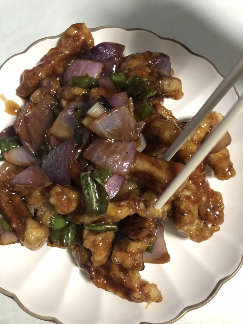 溜肉段，熘肉段（晶莹透亮外脆里嫩）