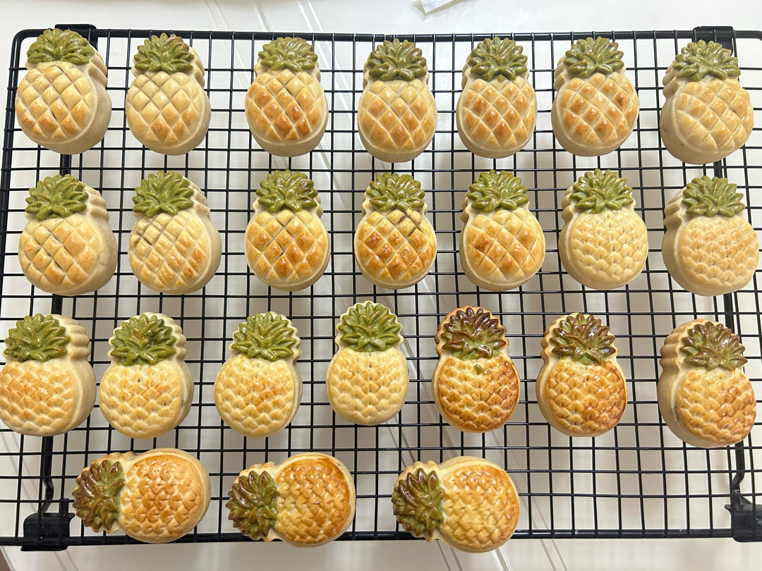 广式凤梨月饼（2020最火的款隔夜回油）