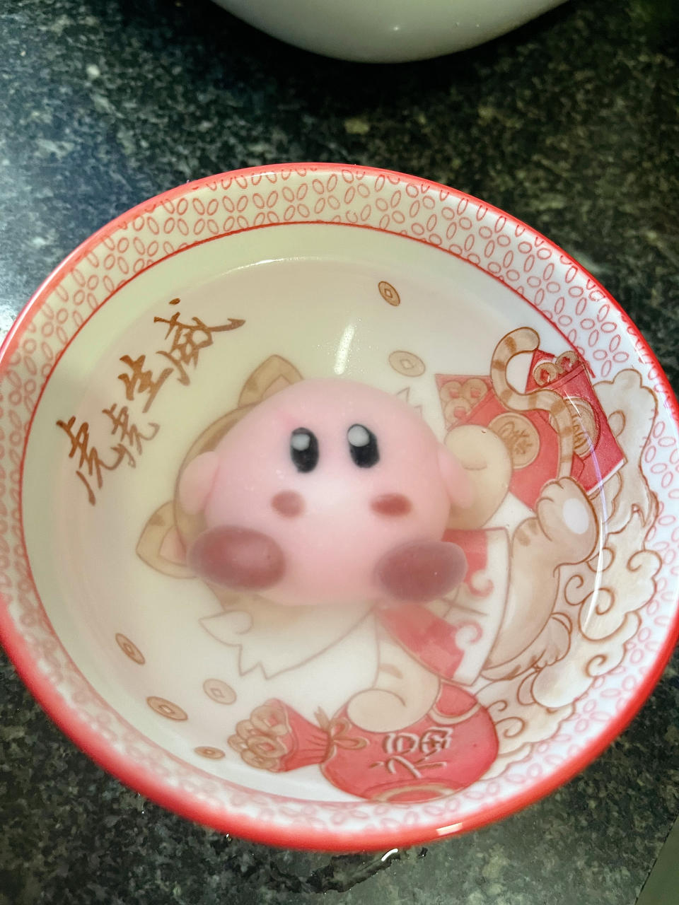 星之卡比汤圆｜卡通汤圆