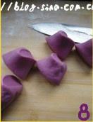 紫薯开花馒头的做法 步骤8