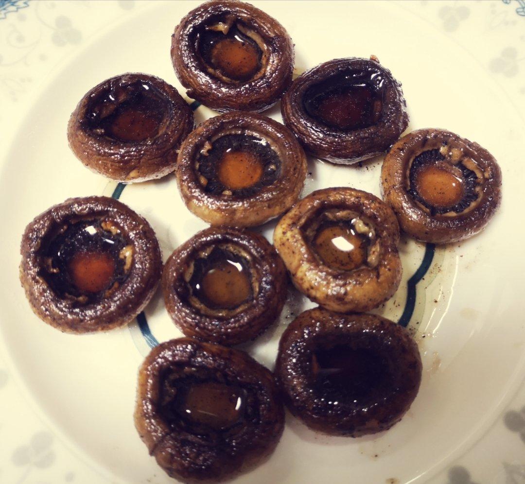 保留最原始鲜味儿的煎口蘑