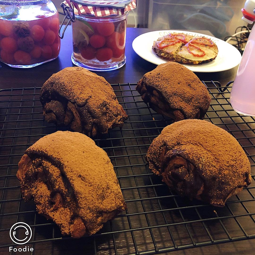 脏脏包-可颂牛角包Chocolate Croissants