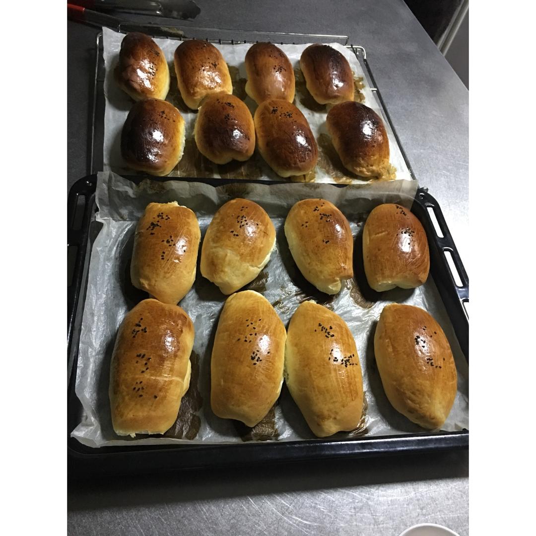 肉松沙拉酱面包（65度汤种）