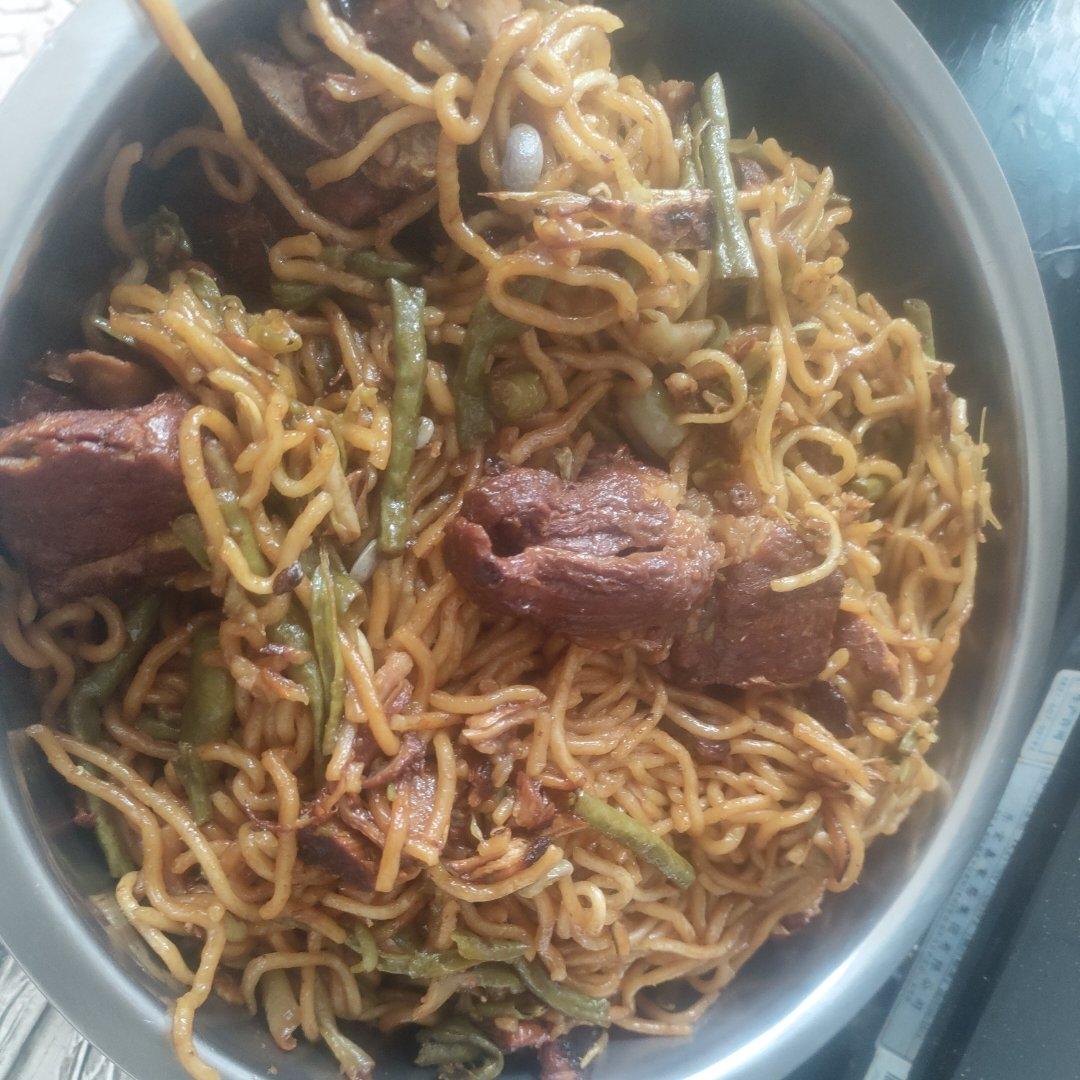 豆角排骨焖面￨真的无敌好吃