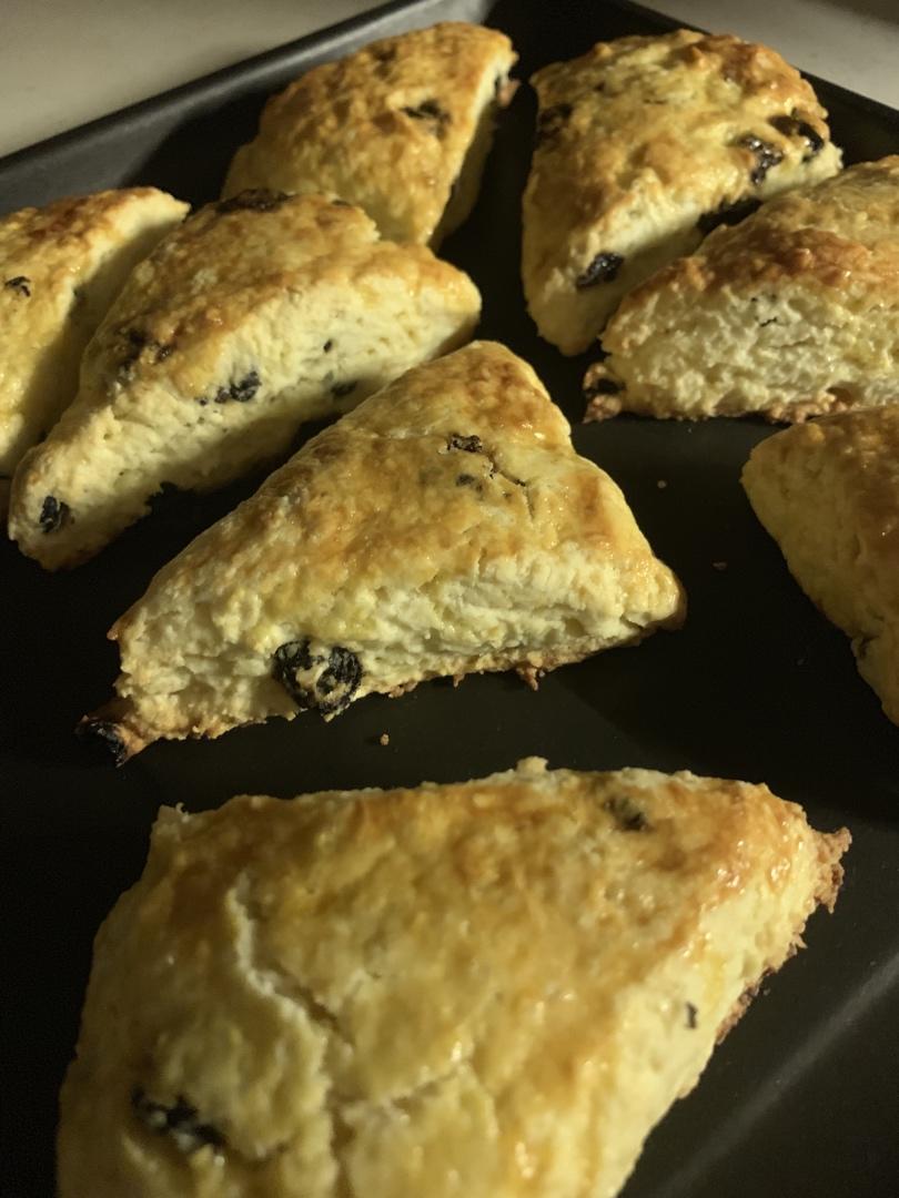 完胜星巴克的超美味酥脆司康 super easy crunched scone