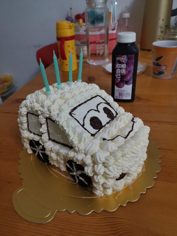 萌萌小汽车蛋糕