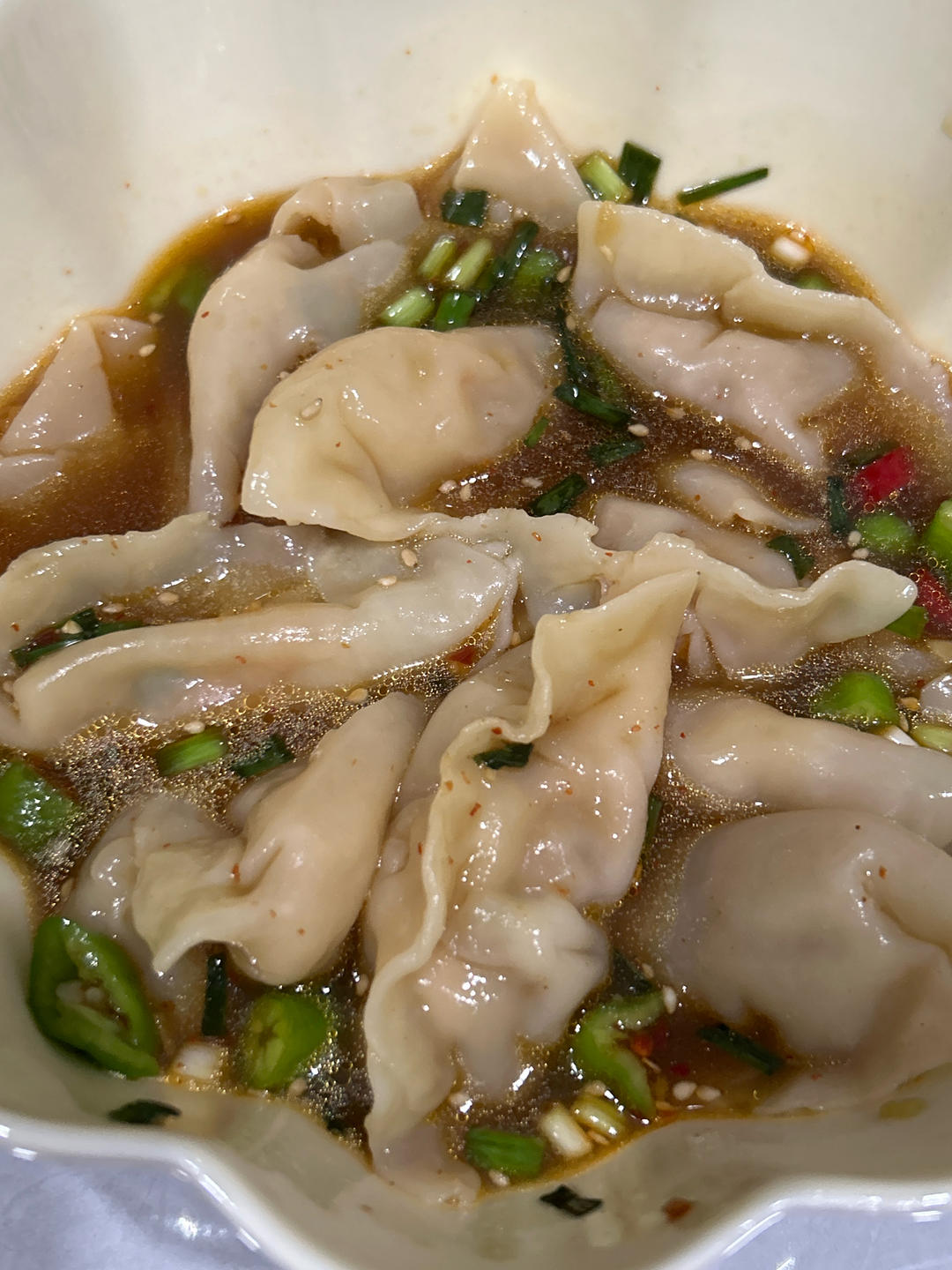 🔥五分钟搞定❗️酸辣开胃一吃就上瘾的酸汤水饺