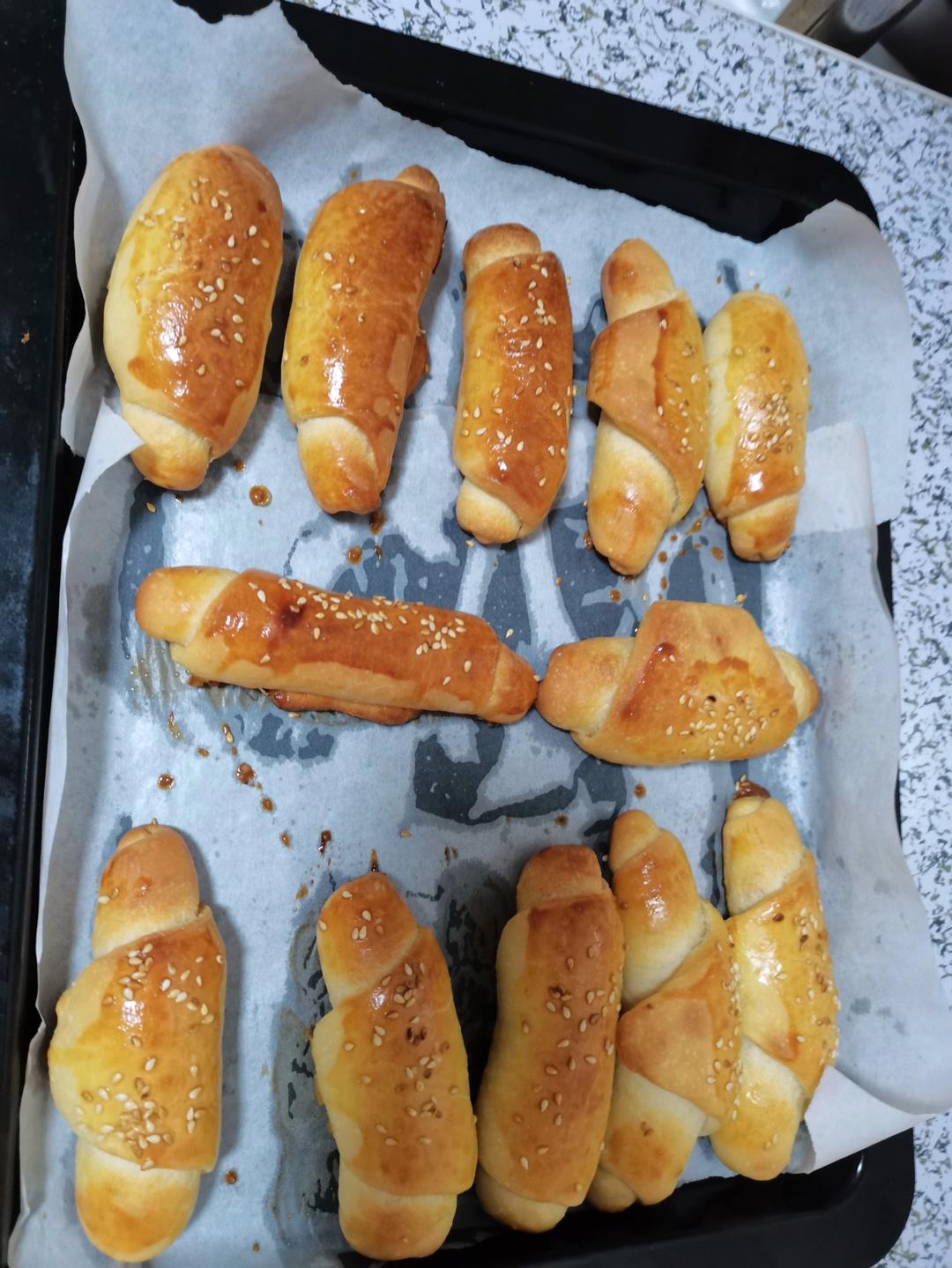 超级柔软的咸口小餐包—日式盐面包