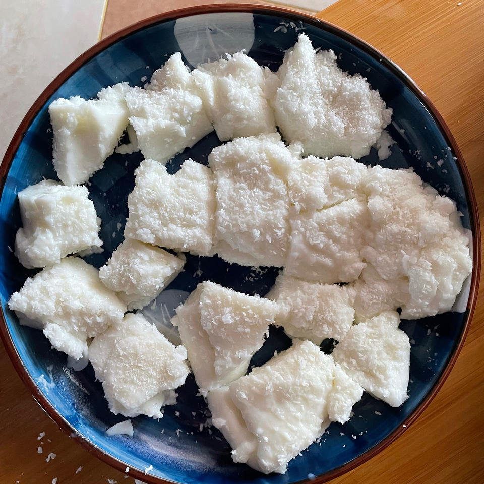 完胜85‘C的牛奶椰蓉小方