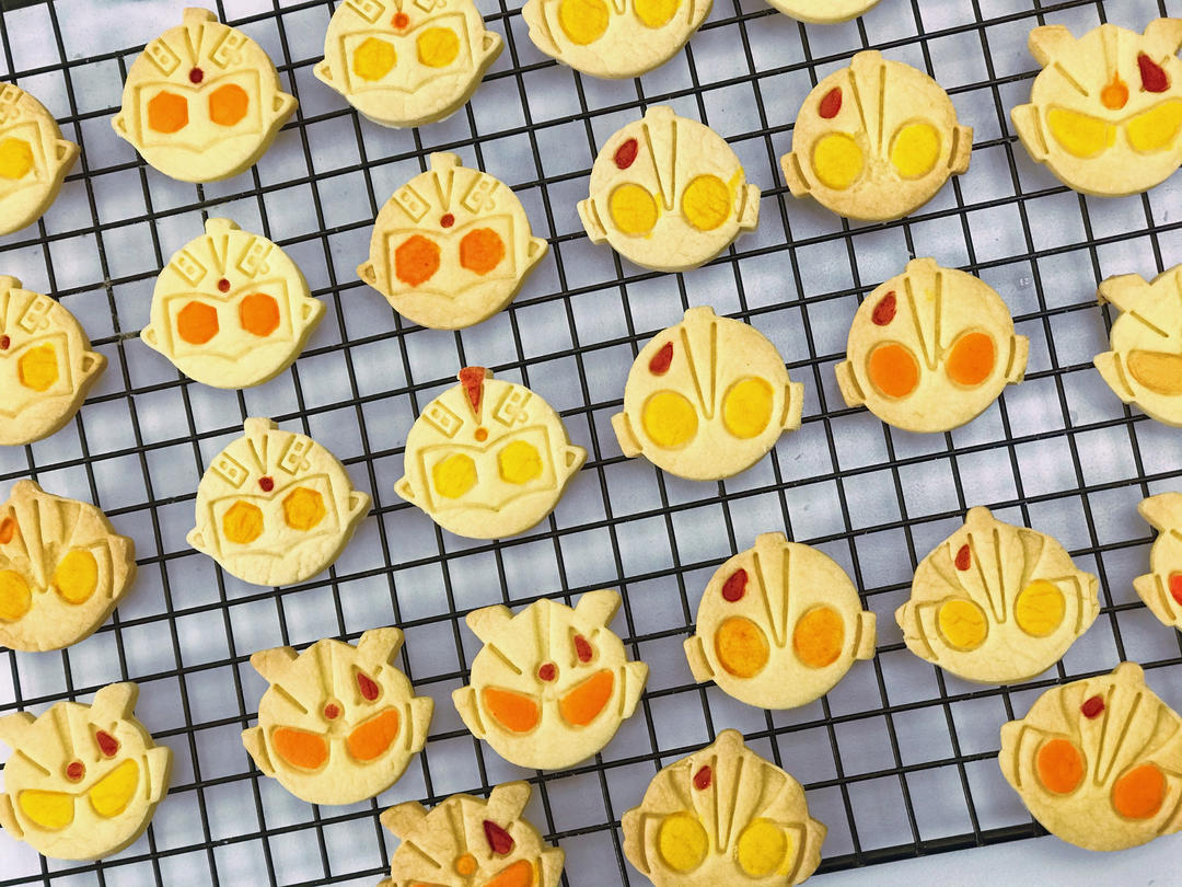 要相信光‼️孩子们最爱的奥特曼曲奇饼干